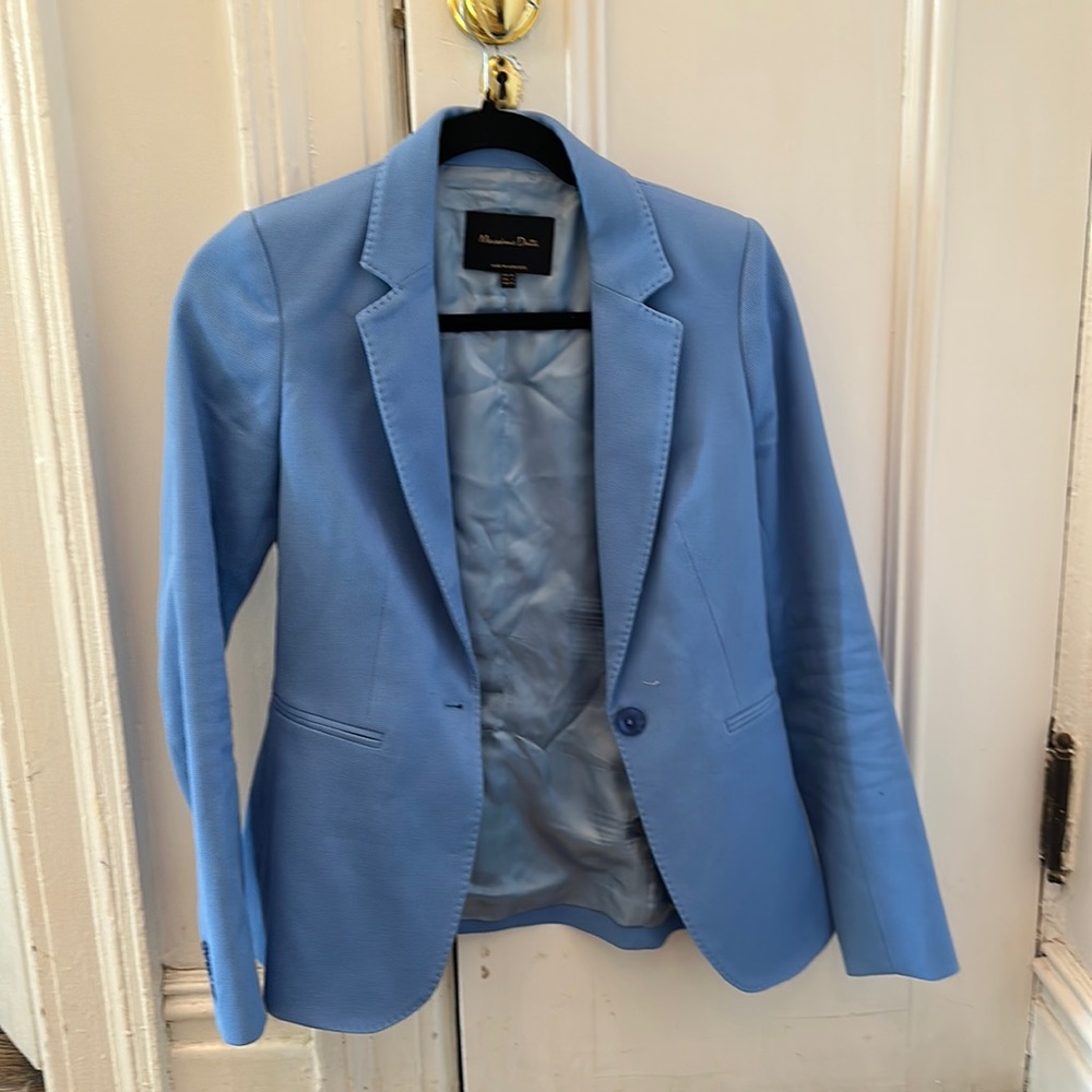 Massimo Dutti Blazer baby blue